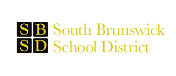 Logo of South Brunswick School District with the initials 'SBD' and full name displayed.